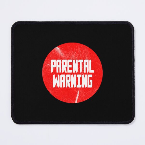 Item preview, Parental Warning Retro VHS Sticker designed and sold by wildeyemovies.