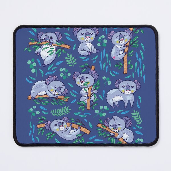 Item preview, koalas in the eucalyptus forest designed and sold by PenguinHouse.