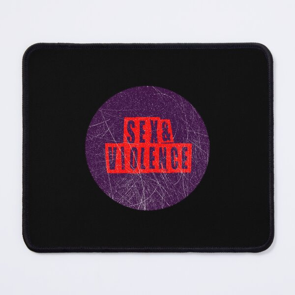 Item preview, Sex & Violence Retro VHS Sticker designed and sold by wildeyemovies.