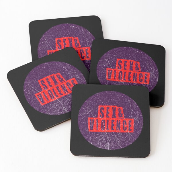 Item preview, Sex & Violence Retro VHS Sticker designed and sold by wildeyemovies.