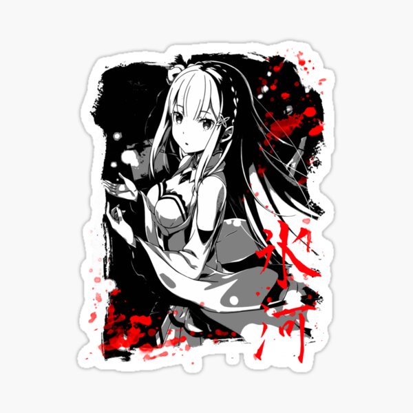 Adesivo Peeker Sticker Waifus Anime - Zero Two, Akame, Ram, Asuka, Rei,  Raphtalia - Escorrega o Preço