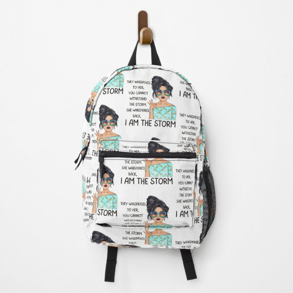 Item preview, I am the storm, Inspirational Gifts For Awesome People who like pop art and quotes about girl power designed and sold by Auntieck.