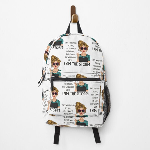Item preview, I am the storm, Inspirational Gifts For Awesome People who like pop art and quotes about girl power designed and sold by Auntieck.