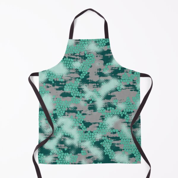 Aperçu de l'œuvre Camouflage turquoise créée et vendue par Tshirtstory.