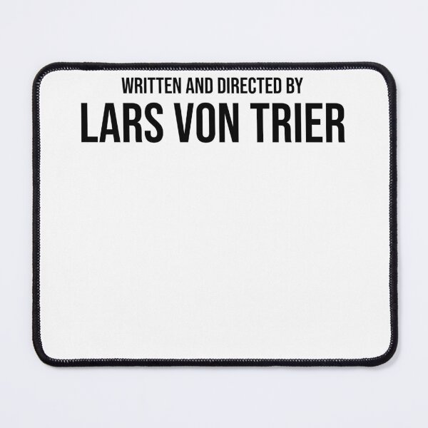 Item preview, Written and directed by Lars von Trier designed and sold by OutsiderCorner.