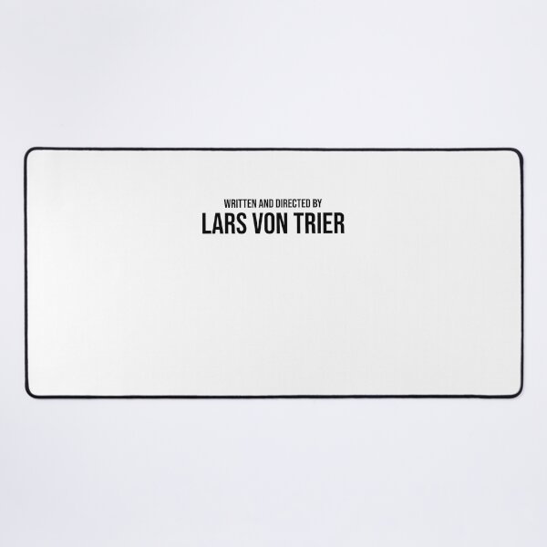 Item preview, Written and directed by Lars von Trier designed and sold by OutsiderCorner.