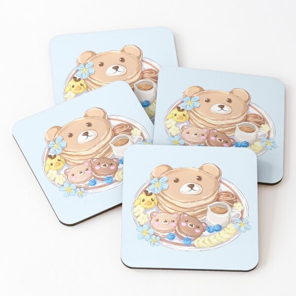 Item preview, Kawaii Bear Pancakes designed and sold by averiillustrate.