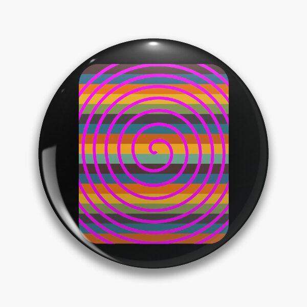 Item preview, Psychedelic Pink Spiral Retro Stripe Background designed and sold by artfulnotebook.