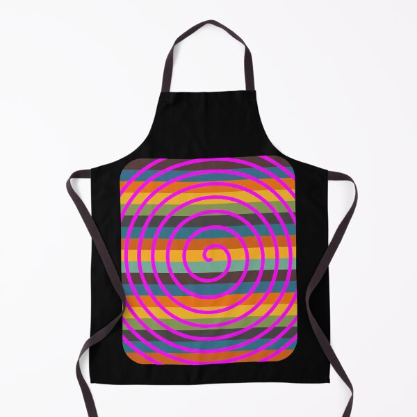 Item preview, Psychedelic Pink Spiral Retro Stripe Background designed and sold by artfulnotebook.