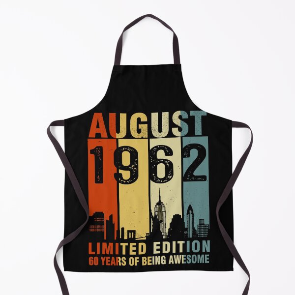 Item preview, August 1962 Limited Edition 60 Years Of Being Awesome designed and sold by AraJordeStore.