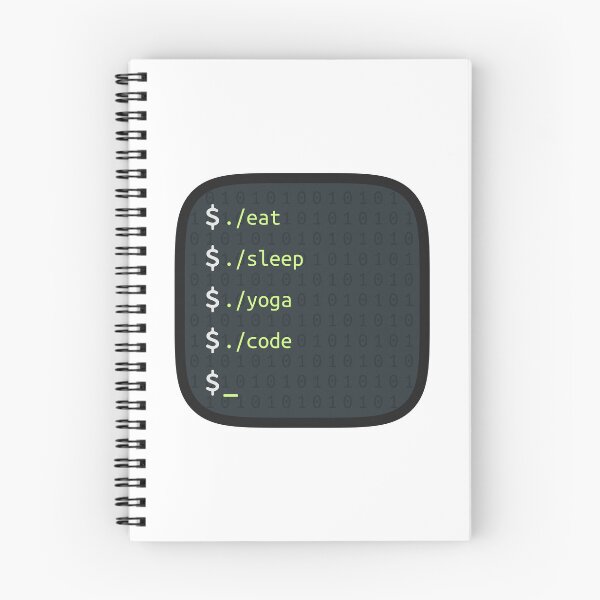Item preview, Eat, Sleep, Yoga, Code - Terminal designed and sold by Mechashadow.