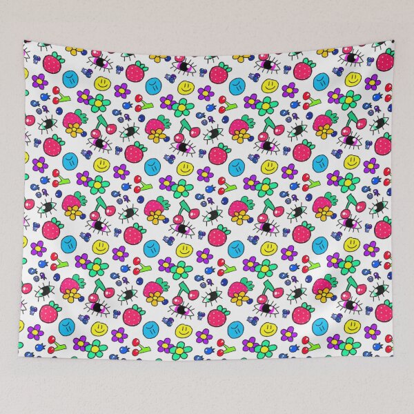 Item preview, Hippy Dippy Tie Die - White designed and sold by Peachie-co.