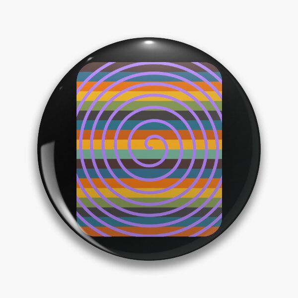 Item preview, Psychedelic Purple Spiral Retro Stripe Background designed and sold by artfulnotebook.