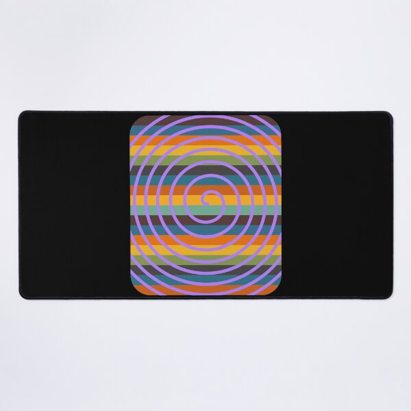 Item preview, Psychedelic Purple Spiral Retro Stripe Background designed and sold by artfulnotebook.