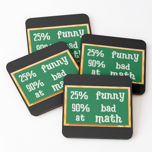 Item preview, Funny but bad at math designed and sold by MGuyerArt.