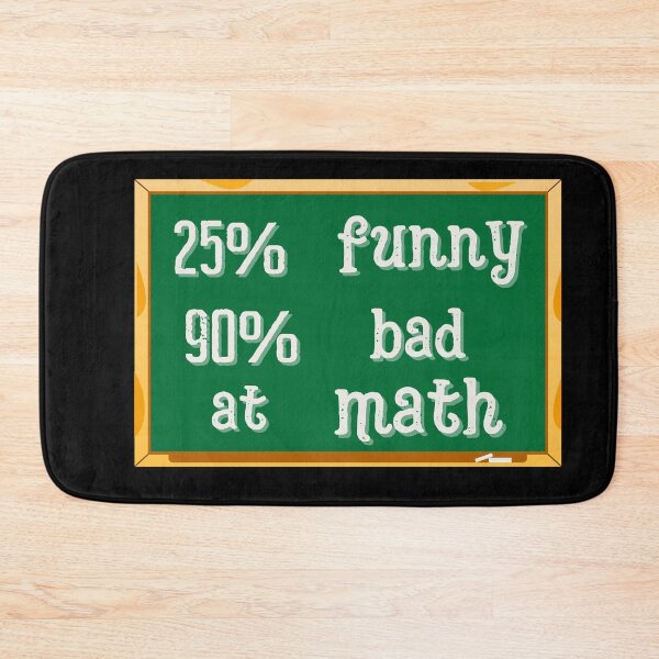 Item preview, Funny but bad at math designed and sold by MGuyerArt.