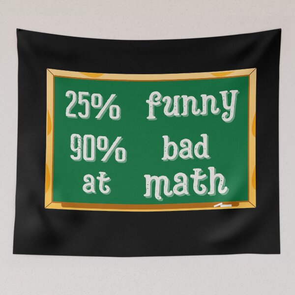 Item preview, Funny but bad at math designed and sold by MGuyerArt.