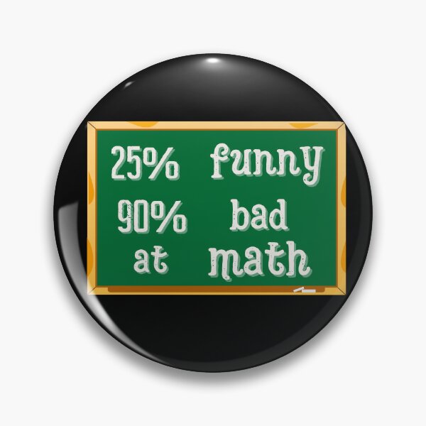 Item preview, Funny but bad at math designed and sold by MGuyerArt.
