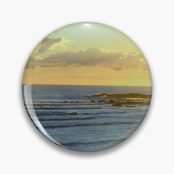 Item preview, Find Peace at the Beach - Rainbow Bay Snapper Rocks Gold Coast Australia designed and sold by SaltySurfgirl.