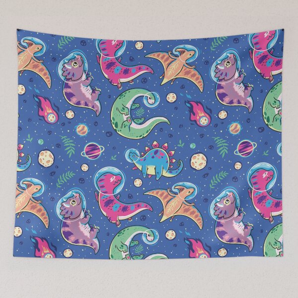 Item preview, Dinosaurs in space designed and sold by PenguinHouse.