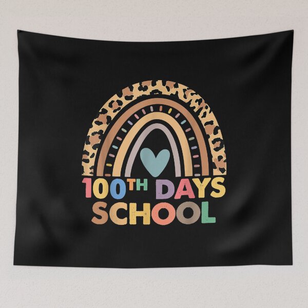 Item preview, 100th Day Of School Teacher - 100 Days Smarter Rainbow designed and sold by NevaehRey.