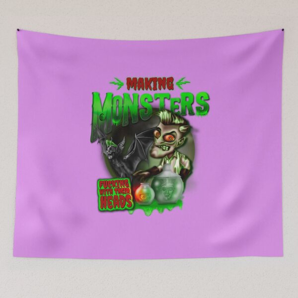 Item preview, Psychobilly Artwork Monsters designed and sold by oTZIshirtss.