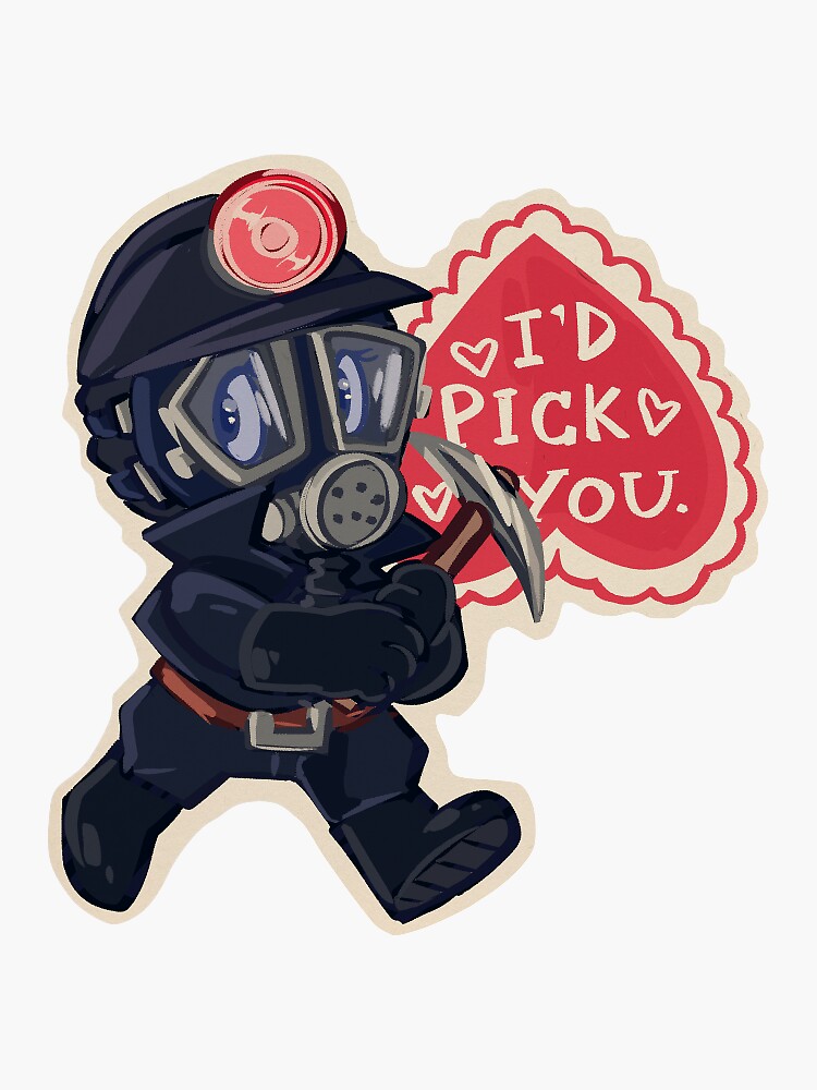 I'd Pick You Sticker for Sale by Regularsweater