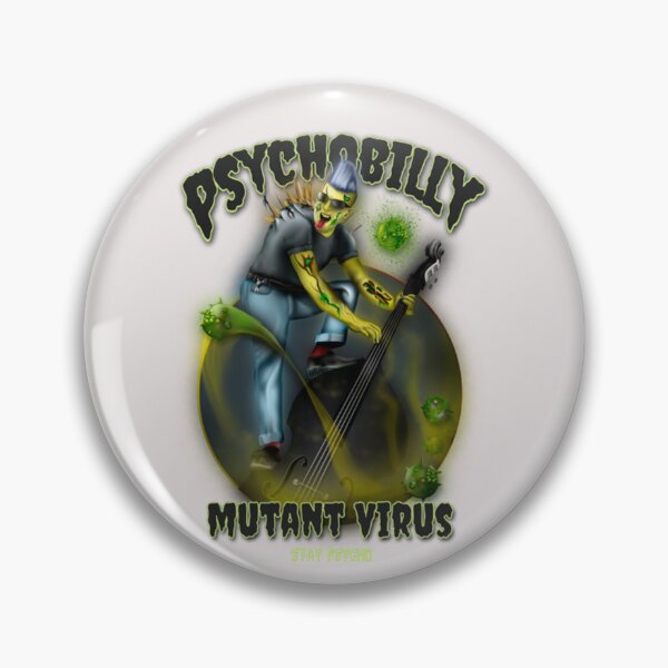 Item preview, Psychobilly Mutant Virus designed and sold by oTZIshirtss.