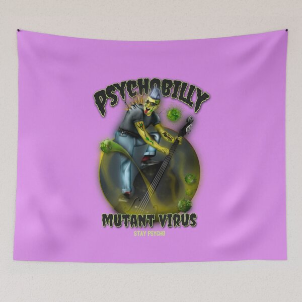 Item preview, Psychobilly Mutant Virus designed and sold by oTZIshirtss.