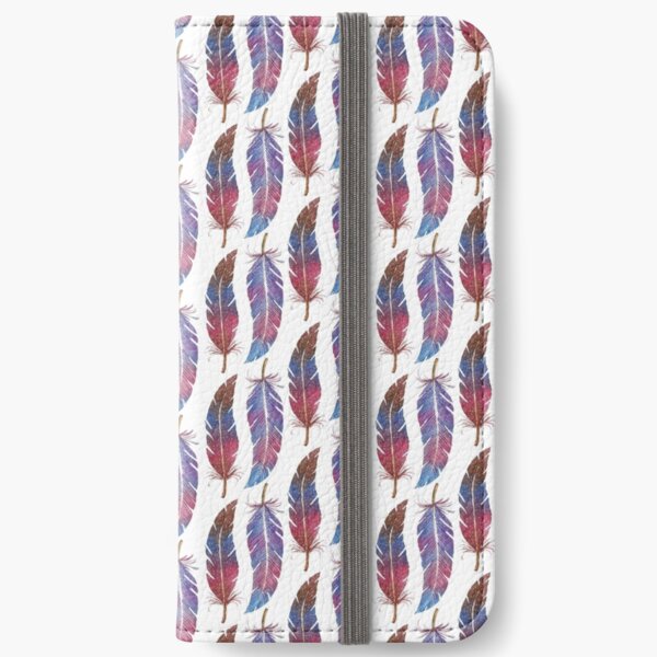 Feathers Two Ways iPhone Wallet