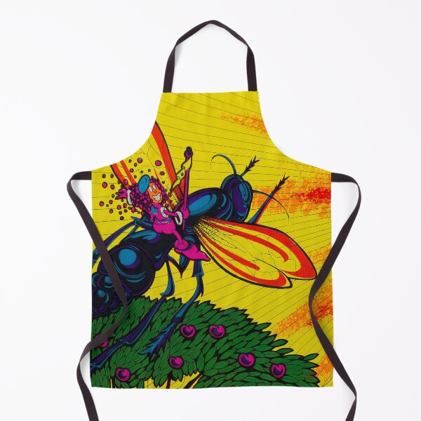 Aperçu de l'œuvre Bumble Bee, Psychodelic Bee, affiche Trippy, affiche Black Light des années 1960 créée et vendue par Nostrathomas66.