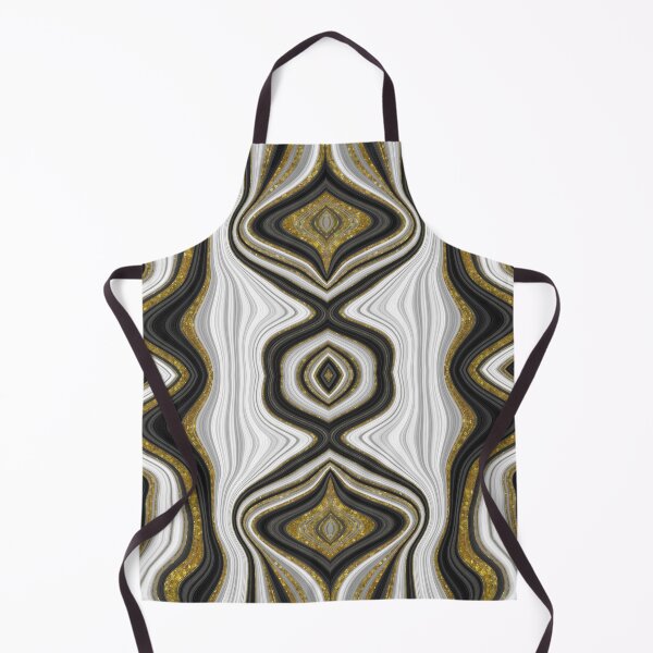 Item preview, Gold Glitter Marble Background - Glitter Background | Golden, Black & White designed and sold by Delandor.