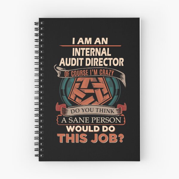 Aperçu de l'œuvre T-shirt de directeur d'audit interne - T-shirt d'article de cadeau d'emploi de personne saine d'esprit créée et vendue par jazminprin.