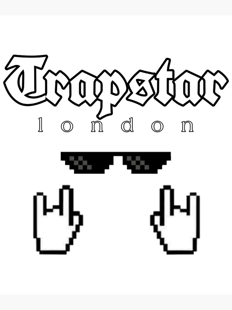 "Trapstar london Thug life s trendy " Poster for Sale by Edward8hu