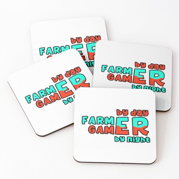 Item preview, Farmer by Day Gamer by Night_(colored) designed and sold by mrGoodwin90.