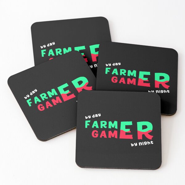 Item preview, Farmer by Day Gamer by Night 2_(black) designed and sold by mrGoodwin90.