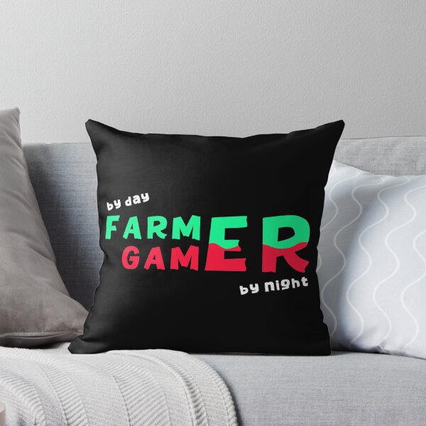 Item preview, Farmer by Day Gamer by Night 2_(black) designed and sold by mrGoodwin90.