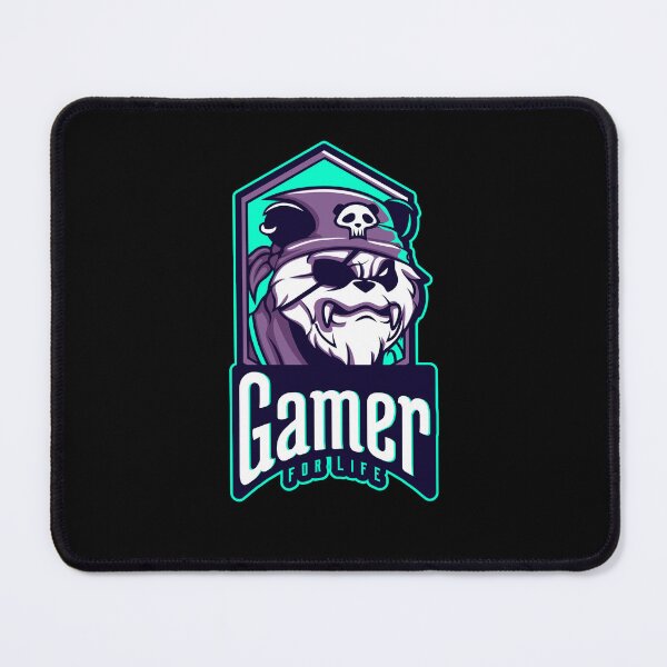 Item preview, Gamer for Life with Panda Raider designed and sold by PRIVARSHU.