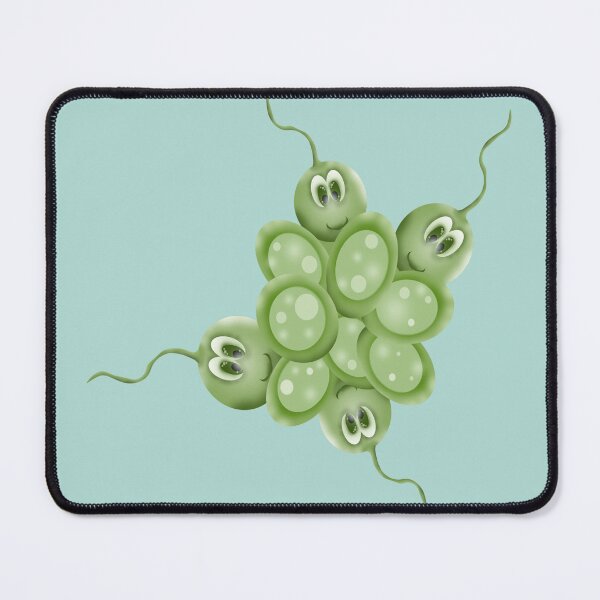Item preview, Cute Microorganism Green Baby designed and sold by Cuddlythopia.