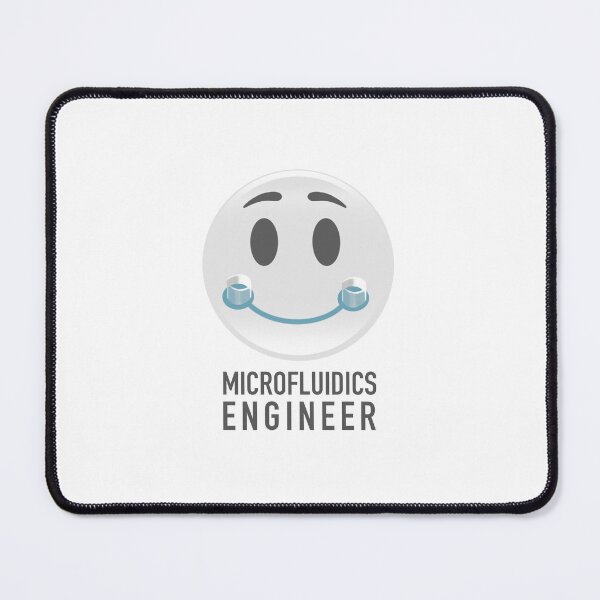 Item preview, Microfluidics Engineer - Smiley Face designed and sold by Science Lab Designs.