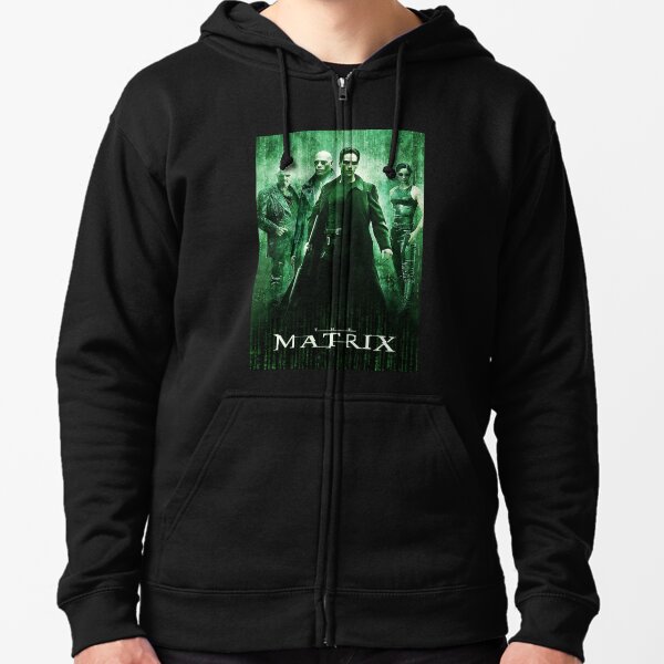 The Matrix Zipped Hoodie