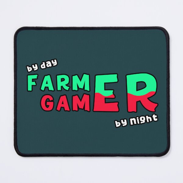 Item preview, Farmer by Day Gamer by Night_2(colored) designed and sold by mrGoodwin90.