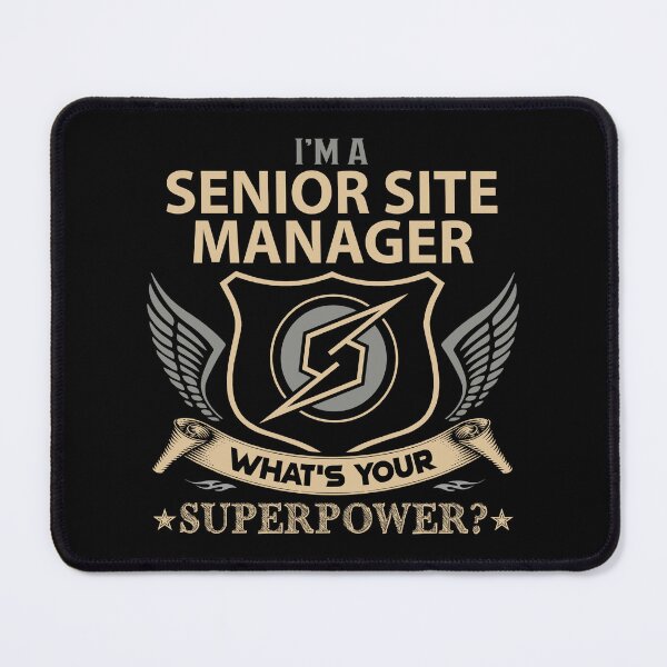 Item preview, Senior Site Manager T Shirt - What Is Your Superpower Job Gift Item Tee designed and sold by leolanwugm.