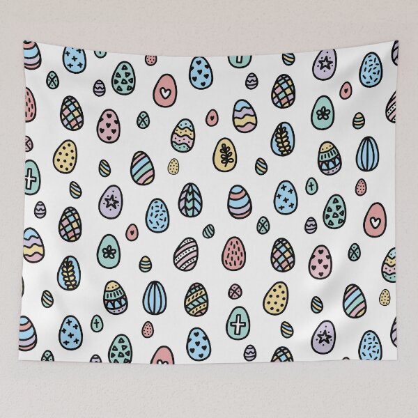 Item preview, Easter Egg Doodles designed and sold by Everythingafter.