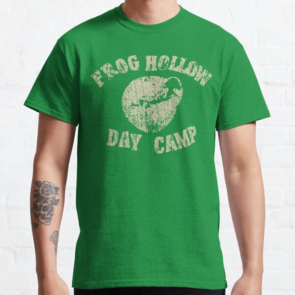 Vista previa del artículo con la obra «Campamento diurno Frog Hollow 1969», diseñado y vendido por AstroZombie6669.