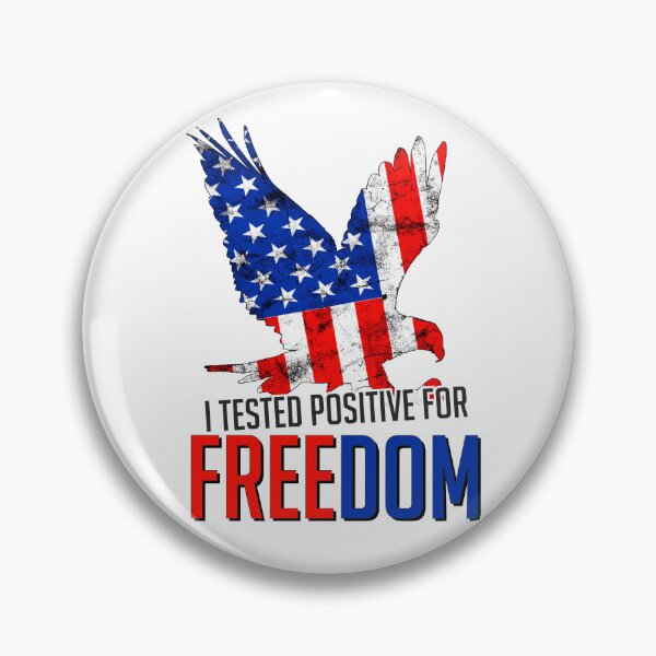 Item preview, i tested positive for freedom | i tested positive for freedom quote | i tested positive for freedom dad designed and sold by wear4gamers.