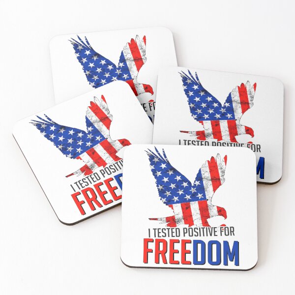 Item preview, i tested positive for freedom | i tested positive for freedom quote | i tested positive for freedom dad designed and sold by wear4gamers.