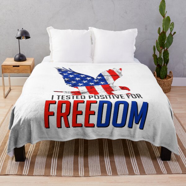 Item preview, i tested positive for freedom | i tested positive for freedom quote | i tested positive for freedom dad designed and sold by wear4gamers.