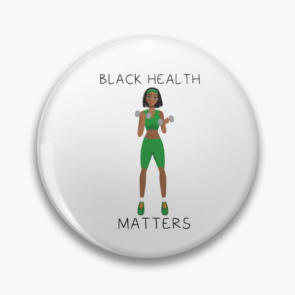 Item preview, BLACK HEALTH MATTERS designed and sold by DiscoVibes.