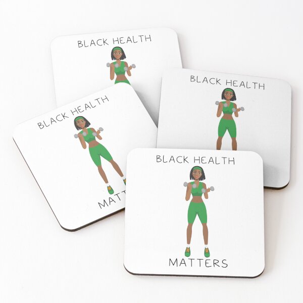 Item preview, BLACK HEALTH MATTERS designed and sold by DiscoVibes.